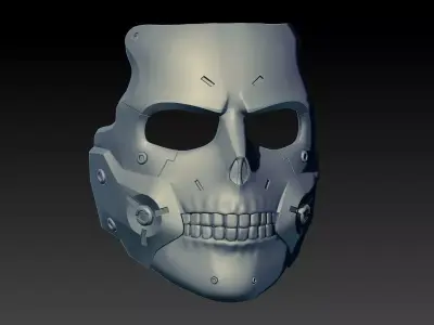 die-hardman mask 3D print model
