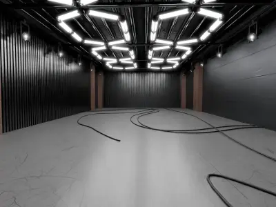 Realistic Detailing Studio 3D Model 3D model