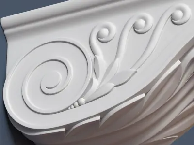 Decorative Corbel 3D model purchase