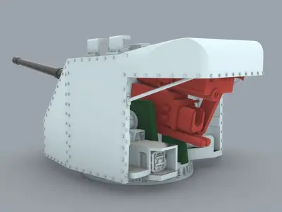 QF Mark V PM 3D print model