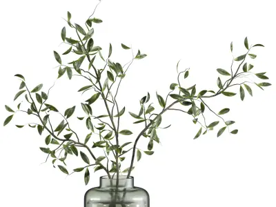 bouquet 3D model 8