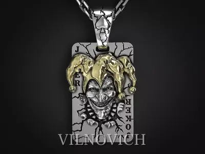JOKER PENDANT 3D print model