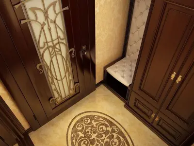 Classic House Vestibule 3D model