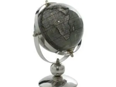 Metal Tabletop Globe 3D model