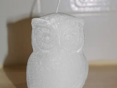 OWL CANDLE MOLD 3D print model