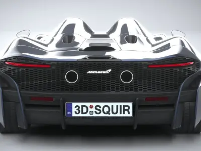 Mclaren Elva 2021 3D model