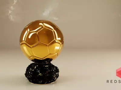 Trophy Ball 3D model