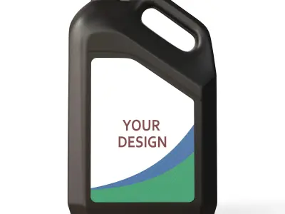 Plastic Jerrycan 3D model