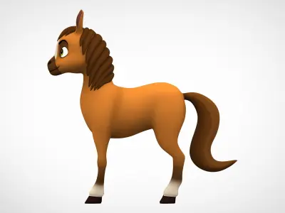 Horse 3D model