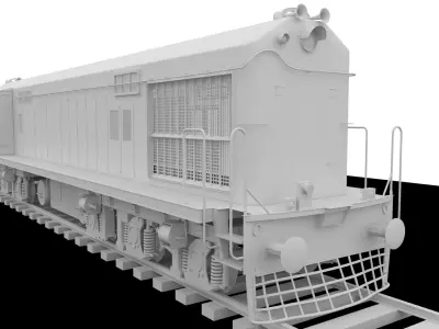 Diesel Engine 3D model V1