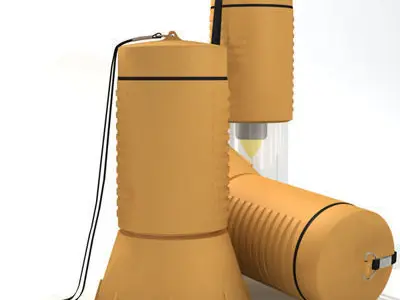 flashlight 01 3D model