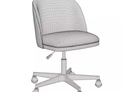 Meeting chair 01 3D model