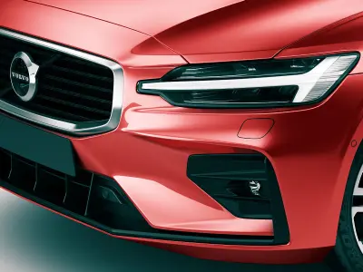 Volvo R-Design S60 2019 3D model