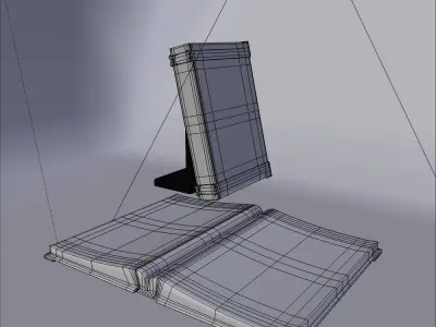 3D Model Ancient Book 3D model