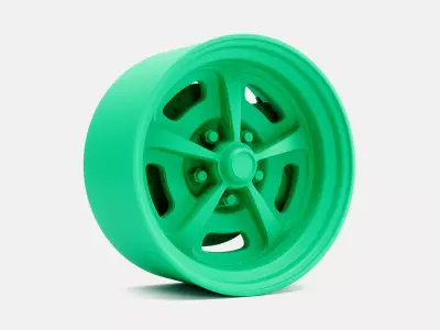 15x8 Magnum 500 Wheel and Brake 3D print model