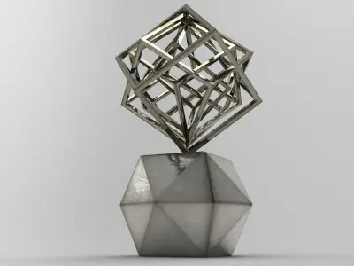 Cubys Decor Low-poly 3D model