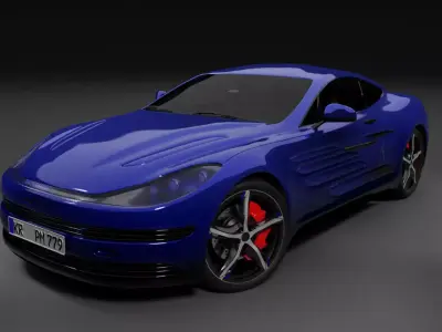 Concept car LSD 3D model