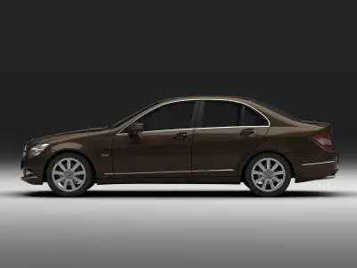 Mecedes C Class 2008 3D model
