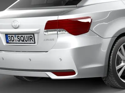 Toyota Avensis Sedan 2013 3D model