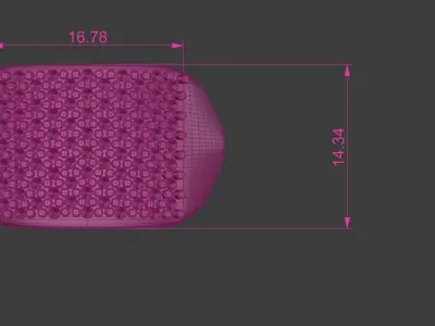 Wide Diamond Band Size 10 Gold Silver Platinum Luxury Jewelry 3D print model