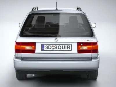 Volkswagen Passat B4 variant 3D model