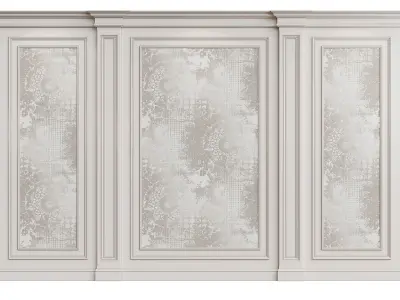 Wall Molding 3D model buy