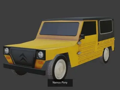 2cv of the world 3D Model Pack