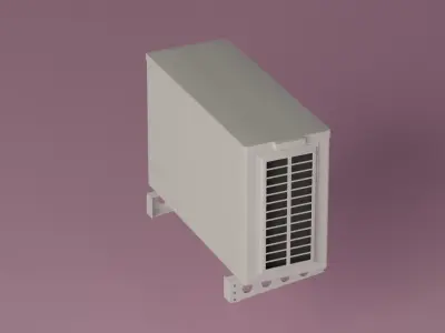 AC unit 3D model