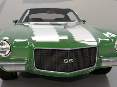 Chevrolet Camaro RS 1970 3D model