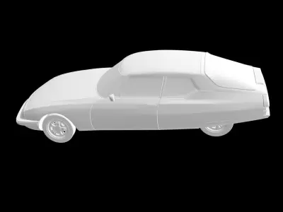 Citroen SM 3D print model