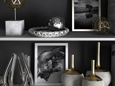 Decor set 15 3D model