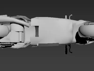 mbk booster spirit  3D print model