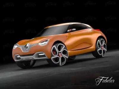 Renault Captur concept  3D model