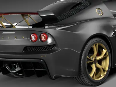 Lotus Exige LF1 2014 3D model