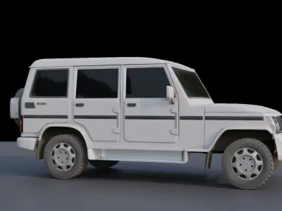 OLD MAHINDRA BOLERO 3D MODEL 3D model