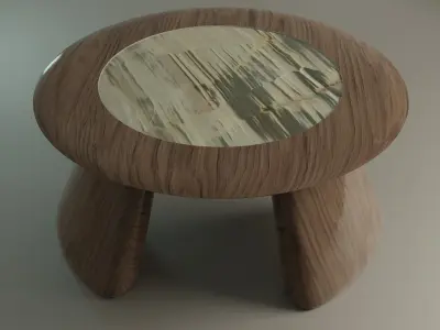 Table Interior Design Free 3D model