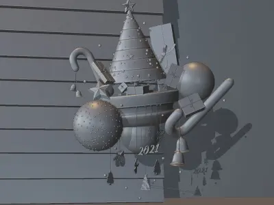 Christmas Tree Free 3D model