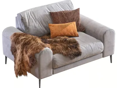 Joy chair 138 cm 3D model