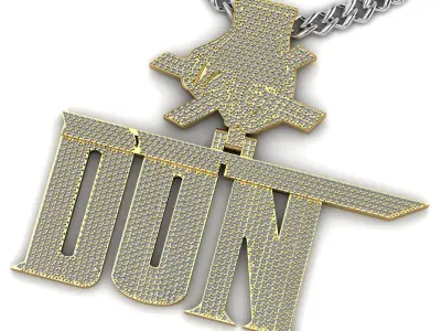 DON Pendant 3D print model