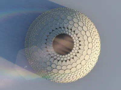 Expo 2020 Dubai AlWasl Dome only 3D model