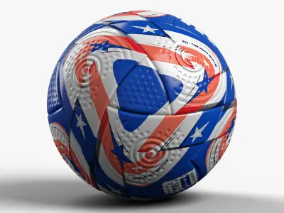2025 Soccer FIFA World Cup Ball 3D model