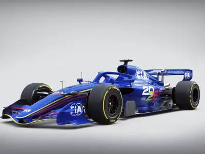 F1 2026 Concept PBR 3D model