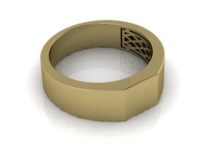 Jewelry Mens Ring Gold 3D print model purchase