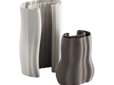 470 decorative vases and pots 09 3D model