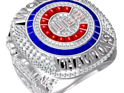 UBS Championship Ring 3D print model