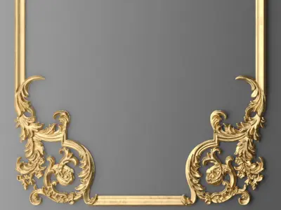 Frame molding 1 3D model