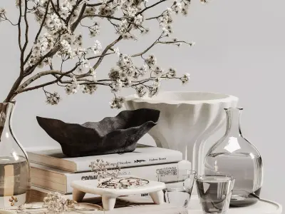 decorative set 153 3D model