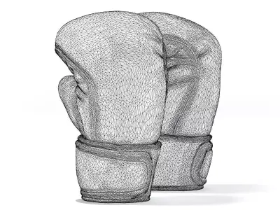 Boxing Gloves 3D model