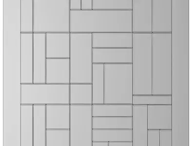 Wall Panel 3d model Low-poly 3D model buy