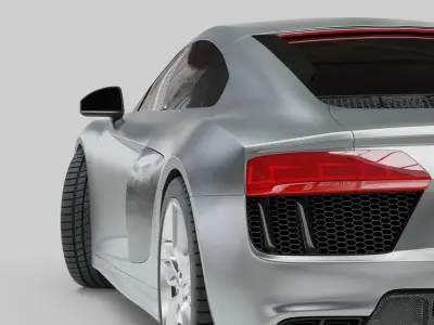 Audi R8 2016 3D model